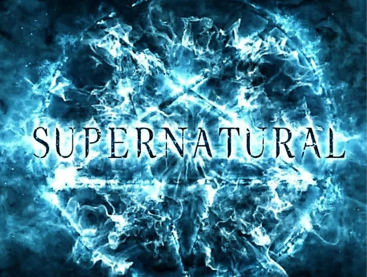 The logo from the TV show "Supernatural"