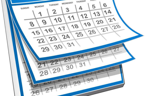 Graphic of a calendar