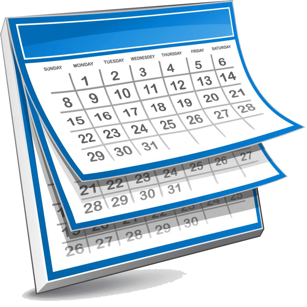 Graphic of a calendar